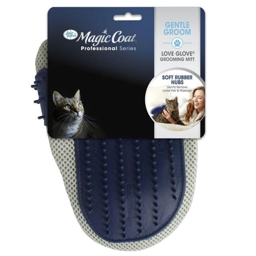 Magic Coat Love Glove Grooming Mitt For Cats