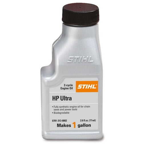 Stihl HP Ultra 2-Cycle Engine Oil 2.6 oz. (makes 1 gallon)