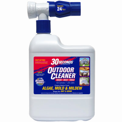 30 SECONDS Outdoor Cleaner, 64 oz. Hose End Sprayer