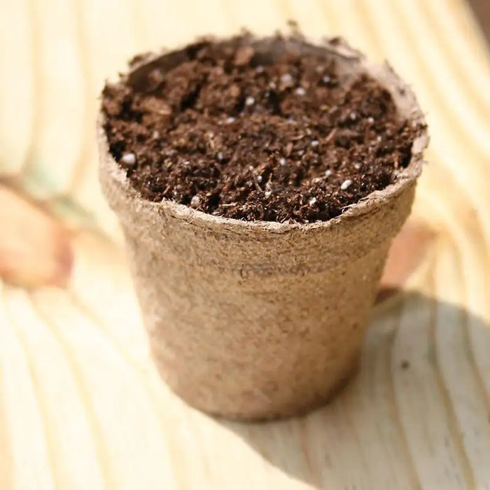Jiffy 4" Round Biodegradable Peat Pots, 6 Pack