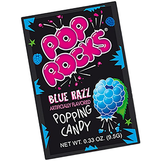 Pop Rocks Blue Razz Popping Candy 0.33-oz.