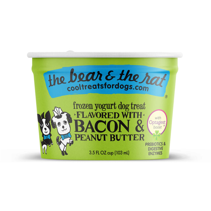 The Bear & The Rat Bacon & Peanut Butter Frozen Yogurt Dog Treats