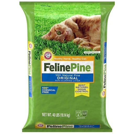 Feline Pine Original Natural Pine Cat Litter 20Lbs.