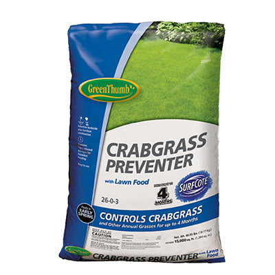 Green Thumb Lawn Fertilizer Plus Crabgrass Control