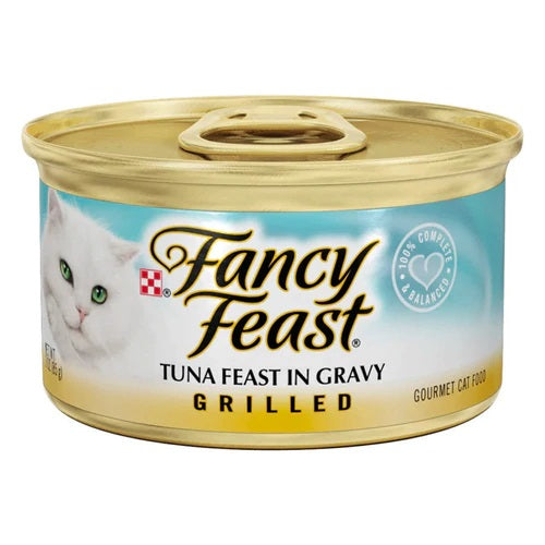 Fancy Feast Grilled Tuna Feast in Gravy Canned Cat Food