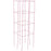4-Panel Heavy Duty Tomato Tower Cage, Red