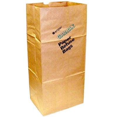 Lawn & Leaf Paper Refuse Bags, 30-Gallon 5-Pack