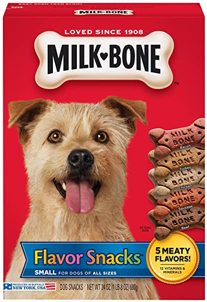 Milk-Bone Flavor Snacks for Small/Medium Dogs 24 oz.