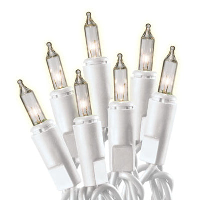 Holiday Wonderland 100-Count Clear White Incandescent Mini String Lights