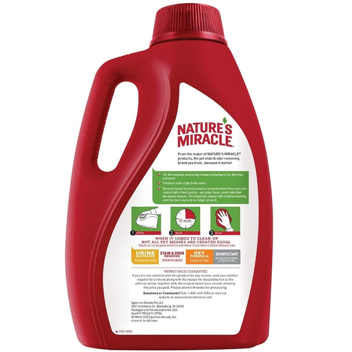 Nature's Miracle Advanced Stain and Odor Eliminator for Dogs- 1 Gal. Pour