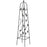 Perching Birds Obelisk-Style Trellis, 64" - Panacea