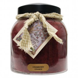 Keepers of the Light Candle, Cranberry Orange Papa Jar