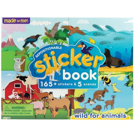 Reusable Sticker Pad, Wild for Animals