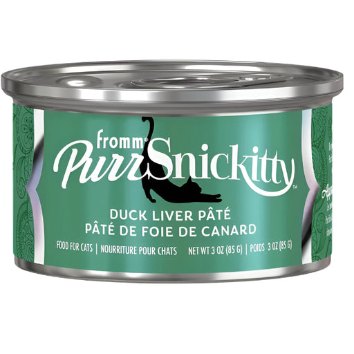 Fromm PurrSnickitty Duck Liver Pate Canned Cat Food, 3-oz Can