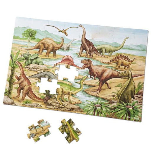 Melissa & Doug Dinosaurs Floor Puzzle 48-Piece