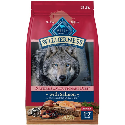 BLUE Wilderness™ Adult Dog Food Salmon with Wholesome Grains Recipe