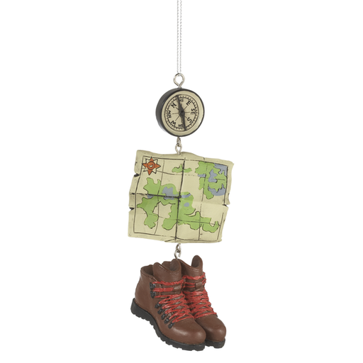 Hiking Dangle Ornament