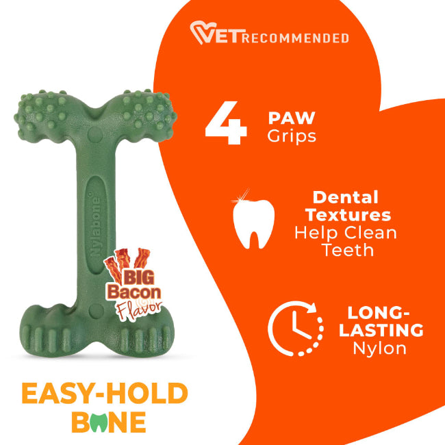 Nylabone Power Chew Easy Hold Bone Large