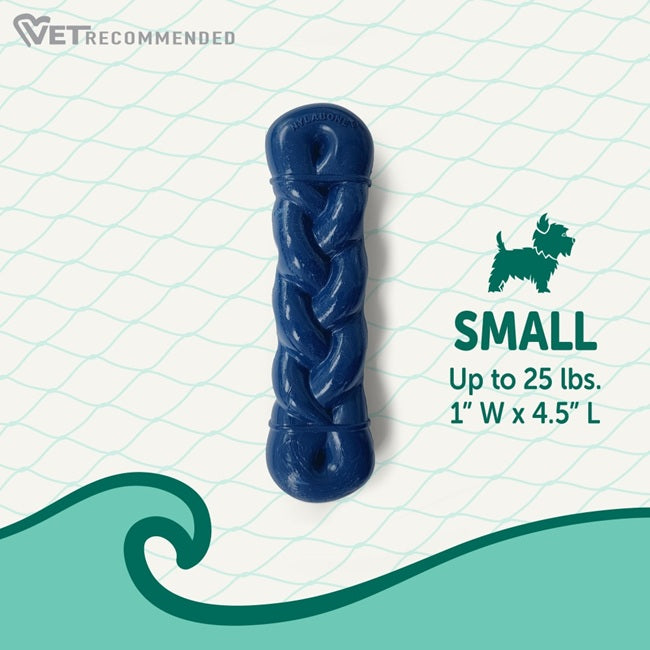 Nylabone Power Chew Love our Oceans Infinity Braid Bone Dog Chew Toy