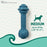 Nylabone Power Chew Love our Oceans Barbell Dog Chew Toy Medium, Bacon Flavor