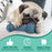 Nylabone Power Chew Love our Oceans Barbell Dog Chew Toy Medium, Bacon Flavor