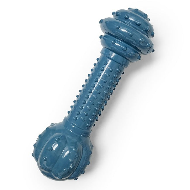 Nylabone Power Chew Love our Oceans Barbell Dog Chew Toy Medium, Bacon Flavor