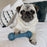 Nylabone Power Chew Love our Oceans Barbell Dog Chew Toy Medium, Bacon Flavor