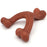 Nylabone Strong Chew Wishbone Dog Chew Toy Small, Bacon Flavor