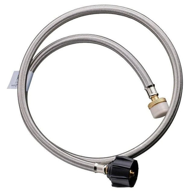 Mr. Bar-B-Q 4 ft. Stainless Steel Propane Hose & Adapter 03038Y