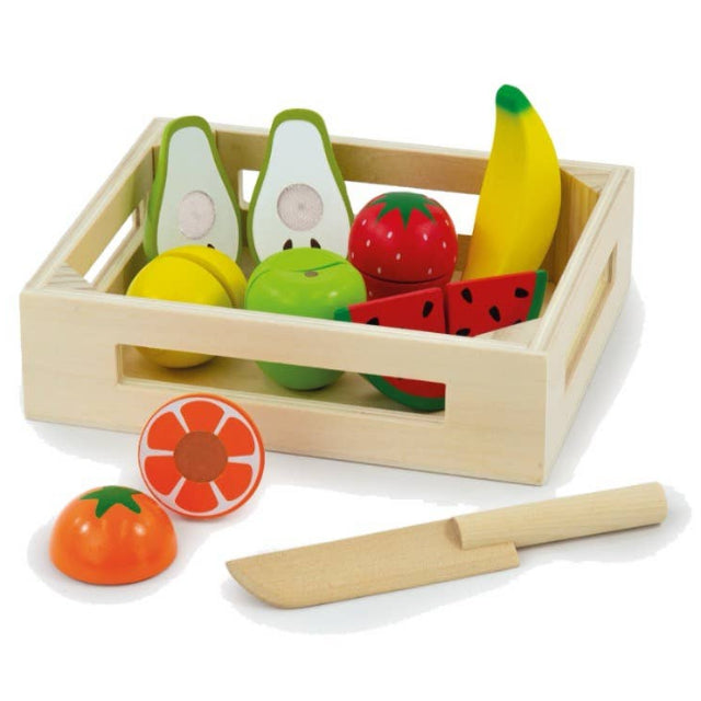 Jasey’s Toy Chest Wooden Slice & Play Fruit Crate