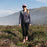 Women's Hiker Micro Crew Midweight Hiking Socks, Bark