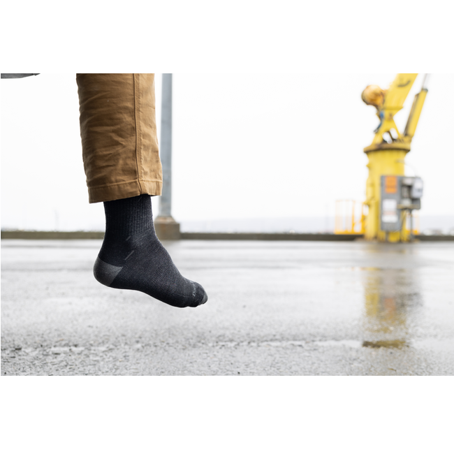 Men's John Henry Boot Midweight Work Sock, Gravel