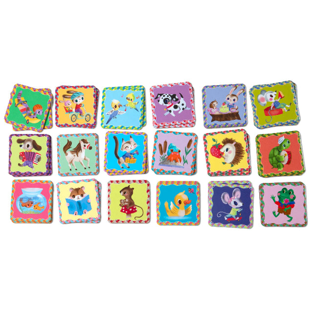 eeBoo Pets Little Memory & Matching Game