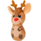 KONG Holiday Refillables Reindeer Plush Cat Toy with Catnip