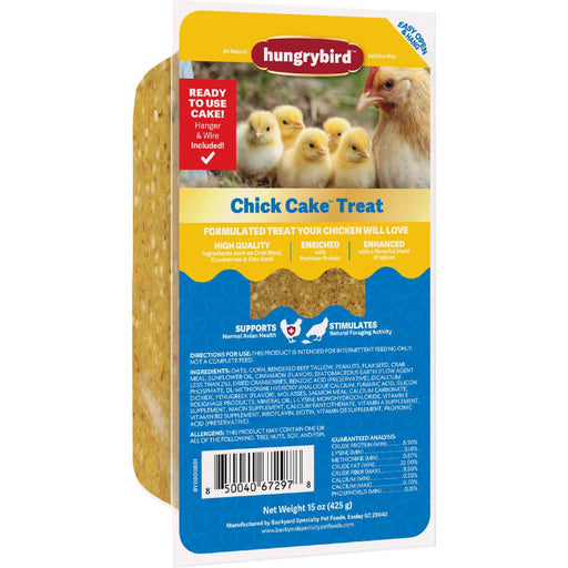 Hungrybird Chick Cake Treat 15oz