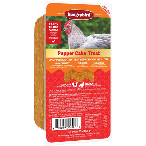 Hungrybird Pepper Cake Treat 15oz