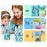 PicassoTiles 52pc Ocean Theme Magnetic Tile Building Set