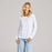 Life Is Good Women's Tie Dye Butterfly Daisy Mandala Long Sleeve Crusher Tee