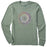 Life Is Good Women's Tie Dye Butterfly Daisy Mandala Long Sleeve Crusher Tee