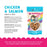 Weruva BFF Toodzies Crunchy Chicken & Salmon Cat Treats 2 oz