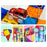 PicassoTiles 108pc Magnetic Marble Run & Racing Track Building Set