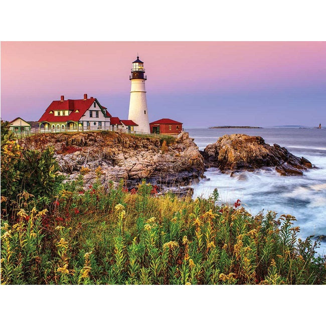Maine Lighthouse Puzzle 1000 Piece White Mountain Puzzles