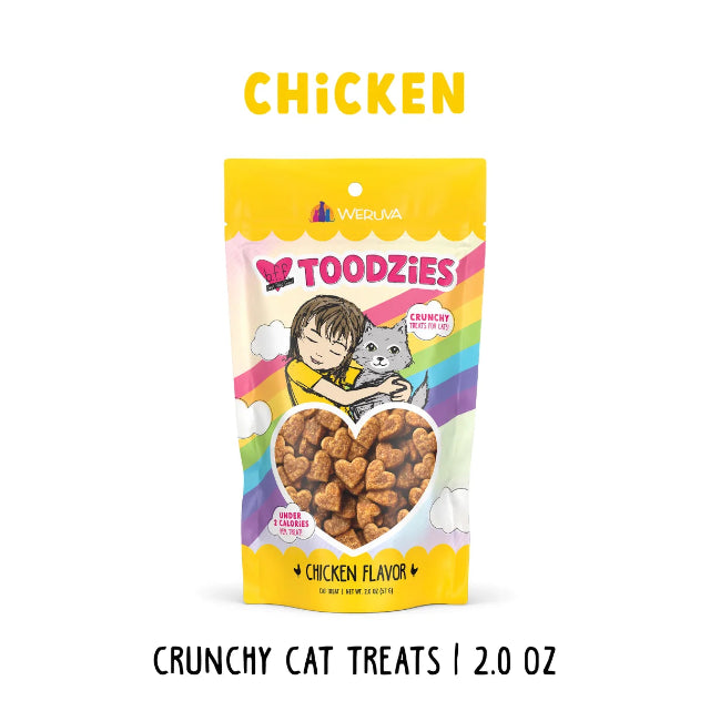 Weruva BFF Toodzies Crunchy Chicken Cat Treats 2 oz
