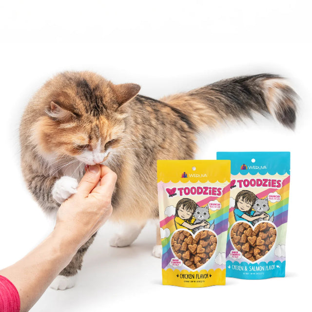 Weruva BFF Toodzies Crunchy Chicken Cat Treats 2 oz
