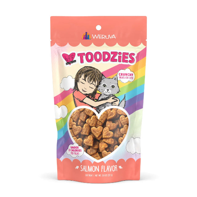 Weruva BFF Toodzies Crunchy Salmon Cat Treats 2 oz