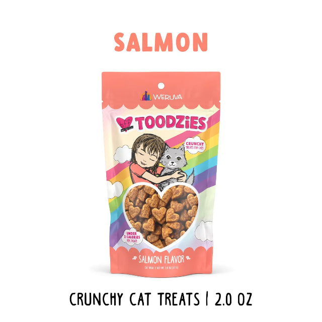 Weruva BFF Toodzies Crunchy Salmon Cat Treats 2 oz