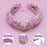 Rainbow Sparkly Sequin Knot Headband