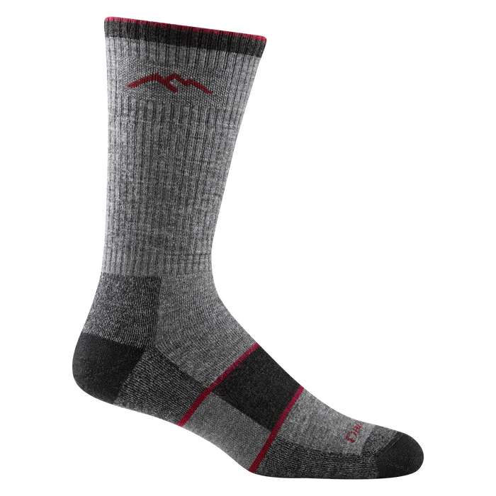 Men's Hiker Boot Full Cushion Midweight Hiking Socks, Charcoal