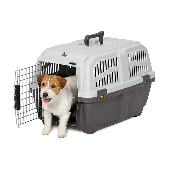 MidWest Skudo™ Travel Pet Carrier, 24 Inch Gray