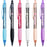 Glitter Glam Smens 6-Pack Scented Black Glitter Gel Pens